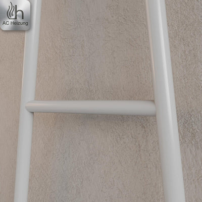 Handtuchleiter Lumen — Weiß, 60 × 180 cm Mittelanschluss