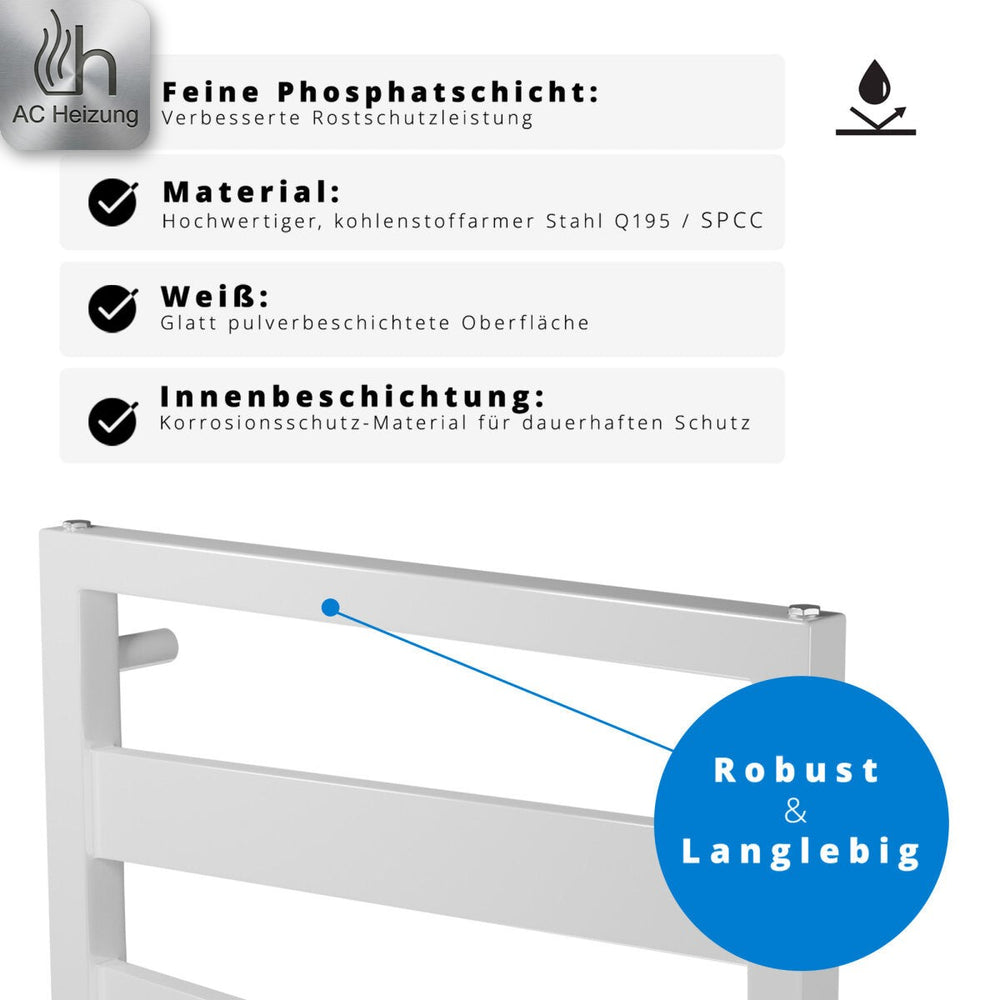 Badheizkörper Lumen Zigzag — Design – Detail 4