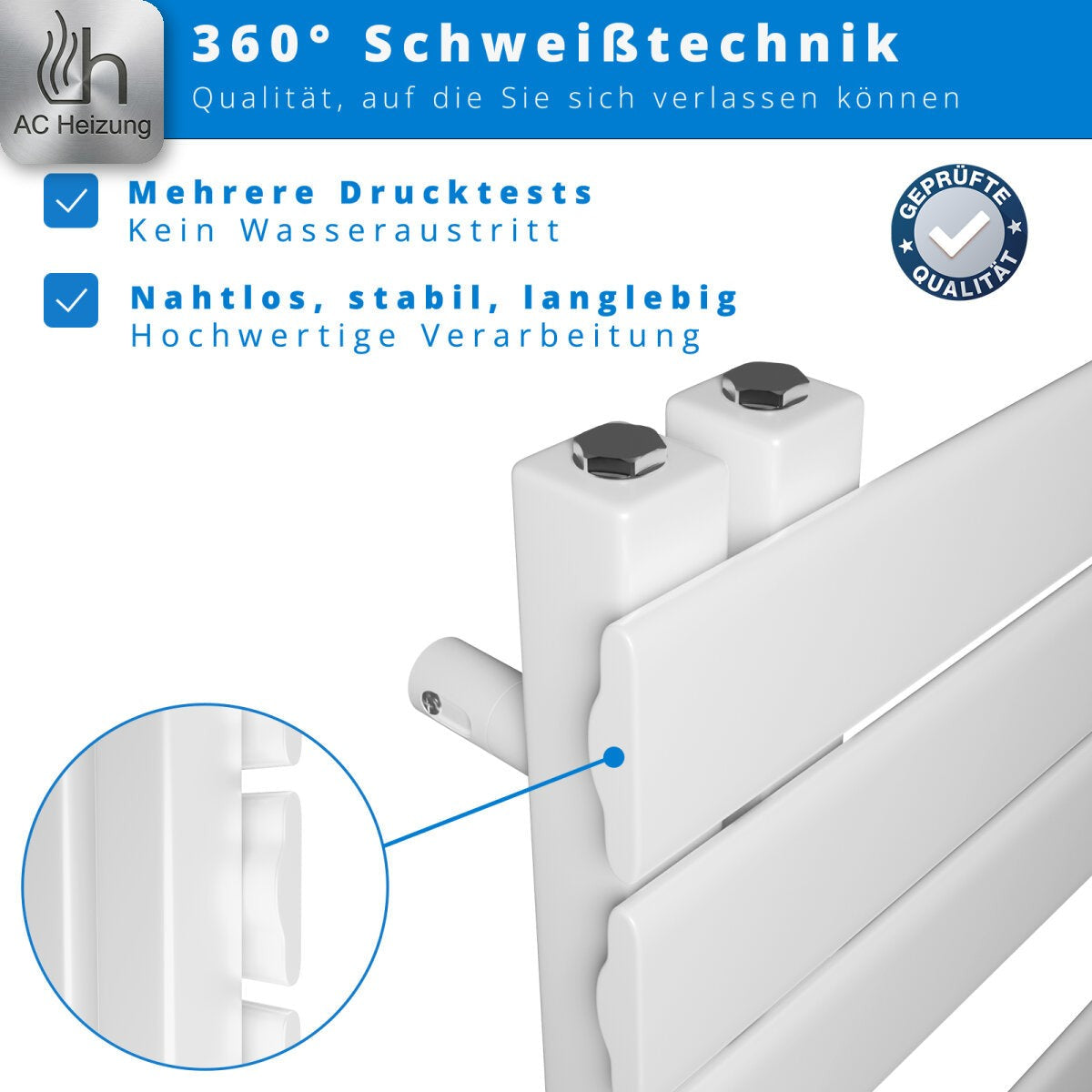 Handtuchheizkörper Lumen — Design, Vertikal
