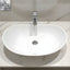 Aufsatzwaschbecken Vela — Oval, 61,5 × 36 cm