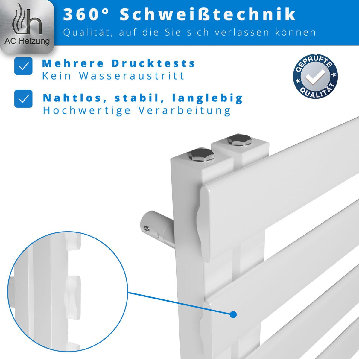 Handtuchheizkörper Lumen Premium — Design, Vertikal
