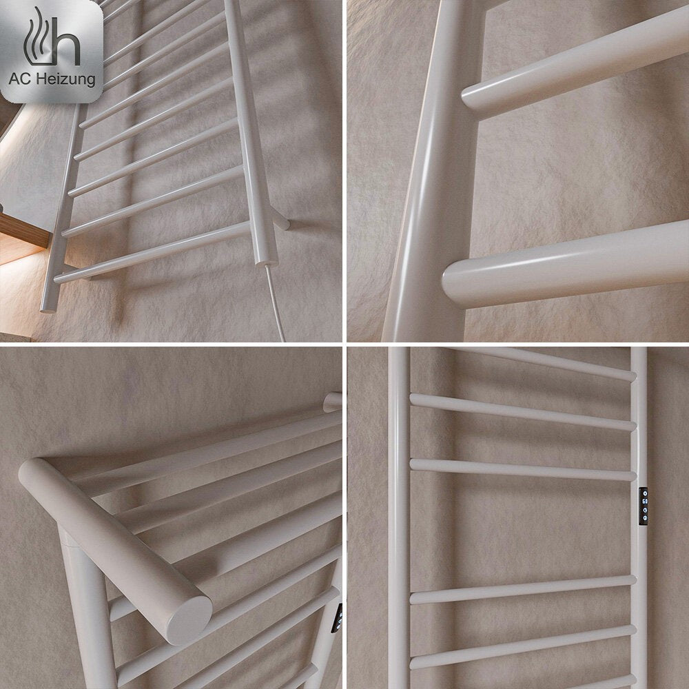 Trockenheizkörper Calor Shelf — mit Handtuchablage oben – Detail 2