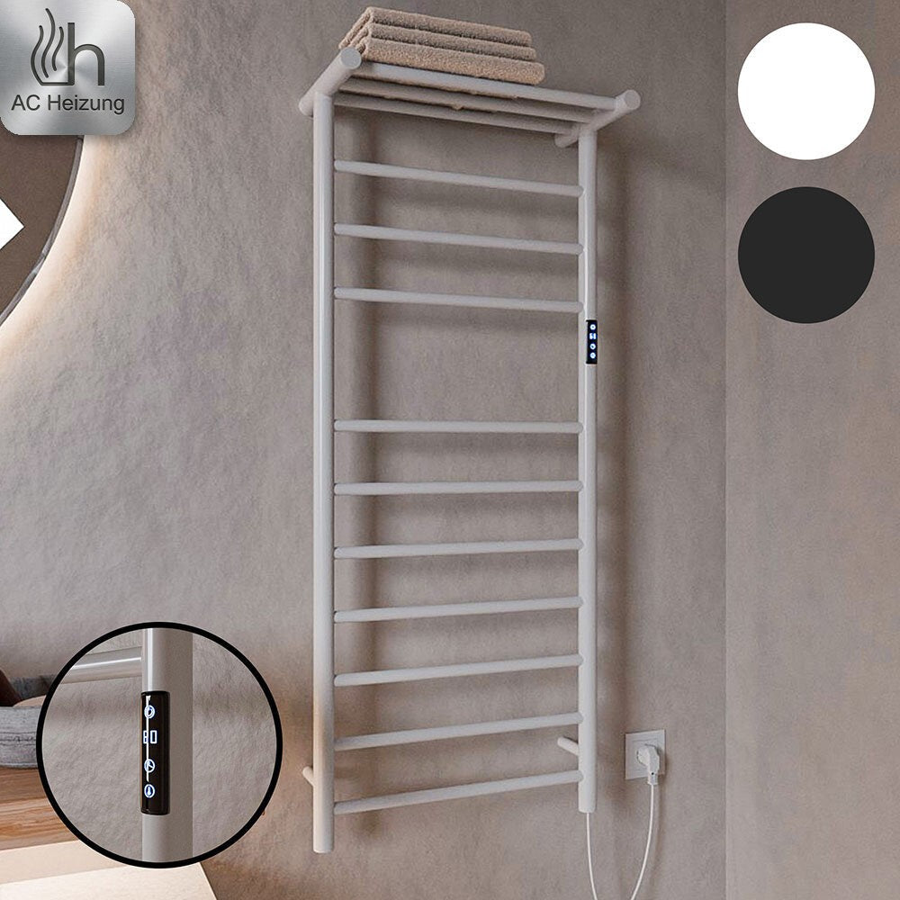 Trockenheizkörper Calor Shelf — mit Handtuchablage oben – Detail 3